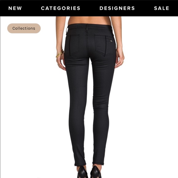 Rag and Bone Split Separating Jeans in Shoreditch - Picture 4 of 13